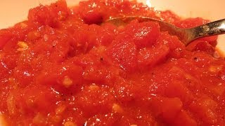 Le Secret pour Faire la Sauce Tomate Parfaite pour la Pizza [upl. by Laerol]