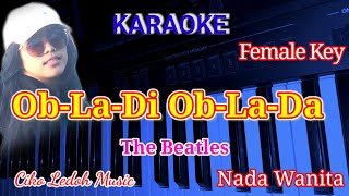 OBLADIOBLADAThe BeatlesFemale KeyKARAOKE [upl. by Haidej]