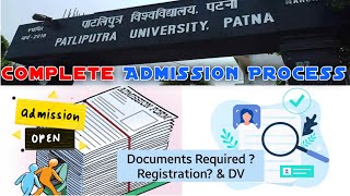 First Merit LIST  Patliputra University Complete Admission Process 🔥  DV amp PPU Registration [upl. by Alverta]