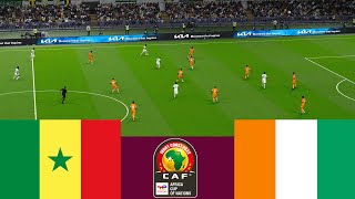 Senegal vs Cote dIvore Penalty Highlights  Video game simulation PES 2021 [upl. by Harve]