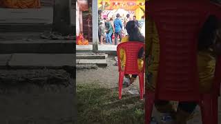 আমাদের কালী মন্দিরের কীর্তনyoutubeshorts like [upl. by Ahsil155]