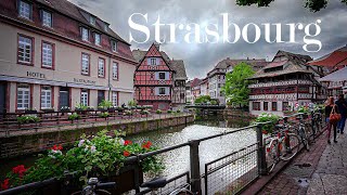 Strasbourg France 🇫🇷 Walking tour 4K 60fps  A Blend of Old and Newquot [upl. by Schnapp]