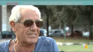 Casamonica polemiche per il funerale show [upl. by Calvano]