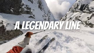 Skiing Blackcombs Most Famous Couloir  DOA [upl. by Merl]