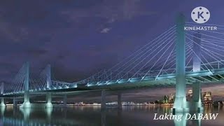 UPDATE  Davao River Bridge Project Bucana Bridge will go full swing Construction on Feb 52024 [upl. by Gnouc63]