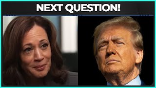 Harris Shows BRILLIANT Restraint In Interview Question About Trump [upl. by Suhail164]