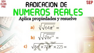 Radicación de Números Reales [upl. by Scoles]