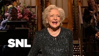 Betty White Monologue Facebook  Saturday Night Live [upl. by Oliana]