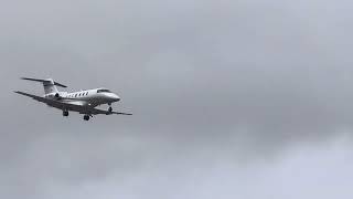 Pilatus PC24 Private owner landing in Sydney airport 12112023 [upl. by Grindle]