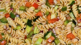 Italian Dressing Pasta Salad  Healthy Dish How to Make Pasta Salad [upl. by Bozuwa]