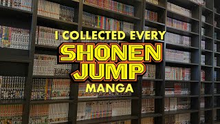 I Collected EVERY Shonen Jump Manga [upl. by Ecnaled]