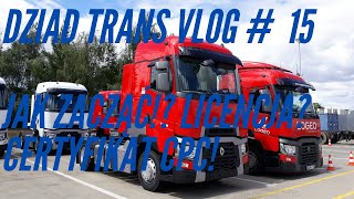 Dziad Trans Vlog 15 Jak zdobyć licencje certyfikat kompetencji zawodowych [upl. by Ahsiener]