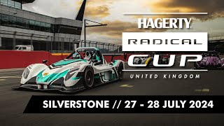 Hagerty Radical Cup UK 2024 Round 5  Silverstone  RACE 2 [upl. by Essined383]