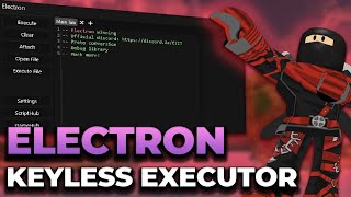 Roblox x Executor 2023 Free  Keyless Byfron Bypass Download  Electron Best Script [upl. by Deenya]