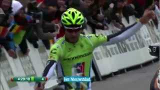 Peter Sagan Pulls Wheely In Gent  Wevelgem [upl. by Elcin629]