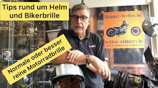 WileyX und Harley Davidson Chopperbrillen Tips heute Thema Jethelm [upl. by Nitaf]