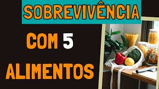 5 ALIMENTOS ESSENCIAIS na sua DESPENSA  COMO ECONOMIZAR no SUPERMERCADO  LISTA de compras BÁSICA [upl. by Drolet]