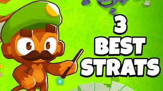 The 3 BEST Strategies in Bloons TD Battles 2 [upl. by Arakihc]