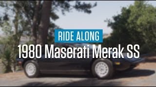 1980 Maserati Merak SS  Ride Along [upl. by Lindgren]