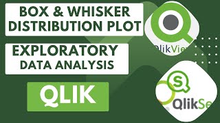 Exploratory Data Analysis Using Box Plot and Distribution Plot in qliksense dataintellinalytics [upl. by Naihs]