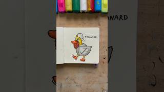 Je suis trop BG zeubi 🦆 shortsart dessin canard autoportrait arttoy [upl. by Asa]