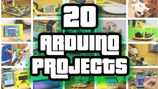 Top 20 Arduino Projects  Arduino project compilation [upl. by Holloway]