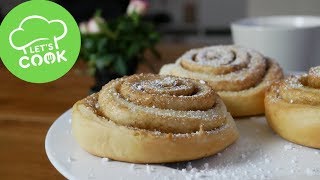 Schwedische Zimtschnecken selber machen  Kanelbullar Rezept [upl. by Endys]