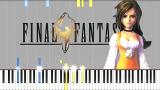 Melodies of Life  Final Fantasy IX Piano Accompaniment  Sheet Music 4K [upl. by Thorbert]