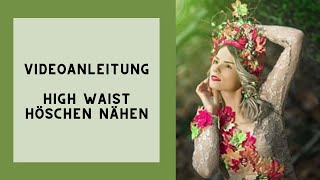 High Waist Höschen nähen  Ebook Conny TINALisa [upl. by Onahpets]