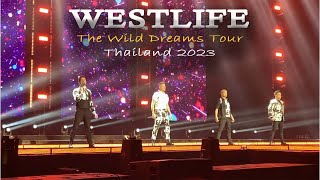 2nd Row Seat  WESTLIFE The Wild Dreams Tour in Bangkok Feb282023 [upl. by Milissa]