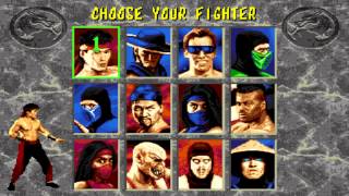 Mortal Kombat 2  Character Select Music Sega Mega Drive [upl. by Tamar106]