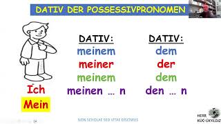 A2  LEKTION 24  DATIV DER POSSESSIVPRONOMEN [upl. by Nena]