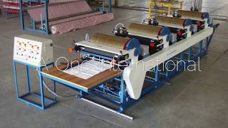 FlexoGraphic Printing machine Bag to Bag  A ONE INTERNATIONAL [upl. by Nirrak467]