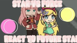 star vs force react to future star as zero two [upl. by Noivad]