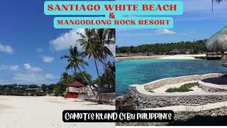 Santiago White Beach amp Mangodlong Rock Resort  Camotes Island Cebu Philippines  Mads Travel Vlog [upl. by Esilenna]