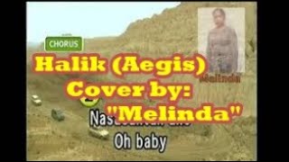 Halik Karaoke Version  Aegis Cover by Melinda [upl. by Adnilam]