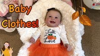 Reborn Baby Clothes Shopping Im Expecting  Kelli Maple [upl. by Ialokin]