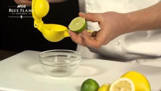 How to Use a Lemon Squeezer  ATCO Blue Flame Kitchen [upl. by Parhe]