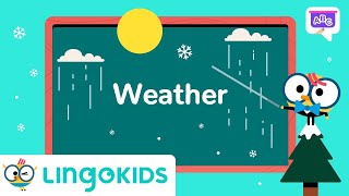 Learn About Weather 🌦️🌞🍂  VOCABULARY FOR KIDS  Lingokids [upl. by Ardelle507]