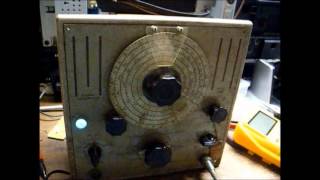 Circa 1946 Triplett model 2432 RF signal generator repair [upl. by Atram507]