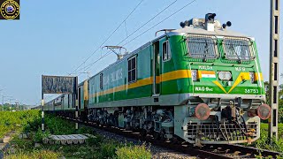 WAG9 hauled Dibrugarh  Kolkata Special passes Belakoba [upl. by Carlisle]