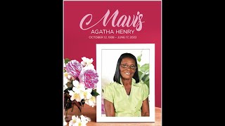 Committal Service for the late Mavis Henry [upl. by Analram]