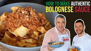 How to Make AUTHENTIC BOLOGNESE SAUCE Like a Nonna from Bologna [upl. by Trixi]