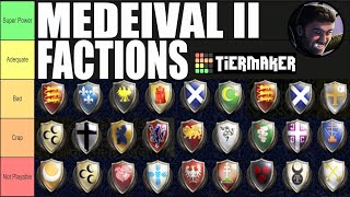 Medieval 2 Factions Tier List [upl. by Enahpets]