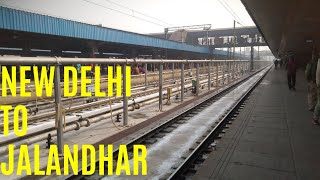 14681New delhi to Jalandhar super fast जालंधर सुपरफास्ट train indianrailways [upl. by Crystie]