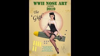 2019 WWII NOSE ART PINUP Calendar video [upl. by Pascal703]