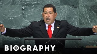 Hugo Chavez  Former President of Venezuela  Mini Bio  BIO [upl. by Eardnaed]