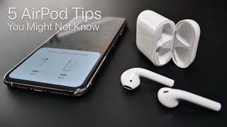 5 AirPod Tips and Features You Might Not Know [upl. by Rajewski]