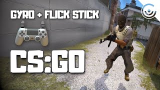 CSGO with Gyro  Flick Stick on a DualShock 4 JSM [upl. by Bevis663]