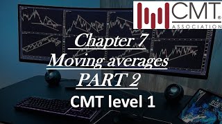 Chapter 7 moving averages part 2 CMT level 1 [upl. by Pasol]